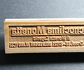 Stamp laser engraver