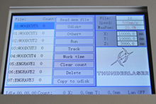 laser engraver Large buffer memory