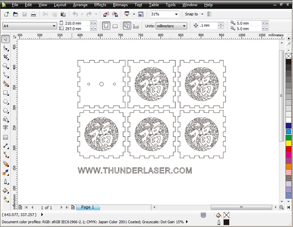 wood laser cutter