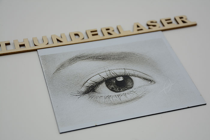 eyes Double-Color-Abs laser engraver