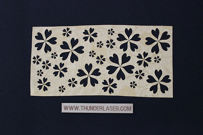 Pattern Fabric-Leather laser cutter