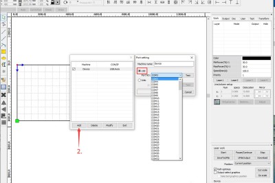 How to run several laser machines with one PC