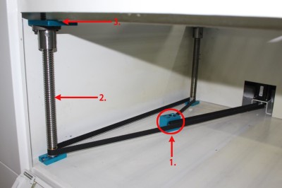 How to calibrate the working table to level.