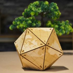 How to make a wooden globe